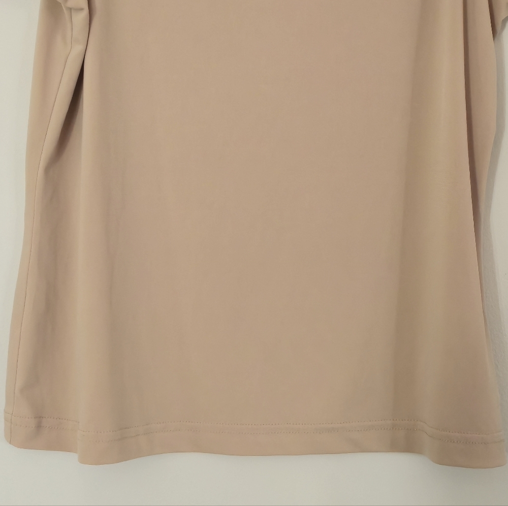 Reitmans Square Neck Camisole Minimalist Neutral Layering Tank Top Nude Beige L - Picture 5 of 9